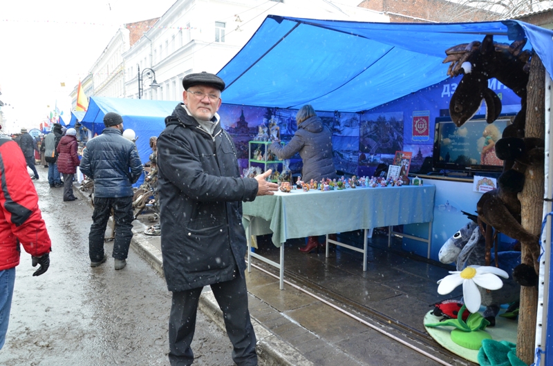 Выставка детских коллективов ДДТ на ул.Рождественской в День народного единства 04.11.2016 г.