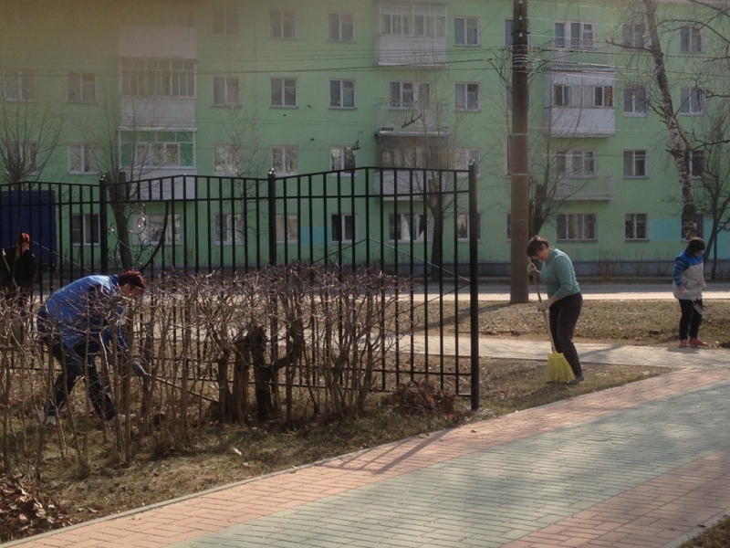 Городской субботник 2018г.