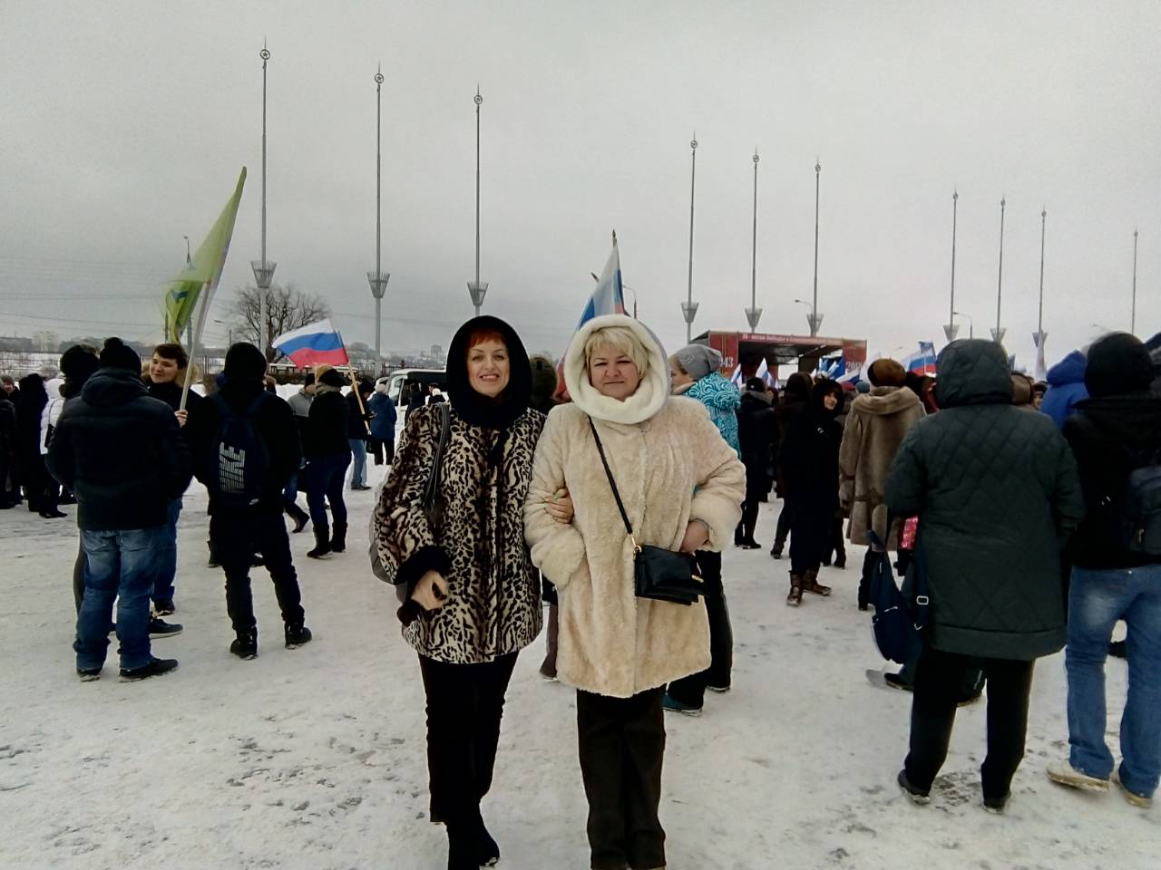 Патриотическая акция «Россия в моем сердце!» (Нижегородская Ярмарка, 03.02.2018г.)